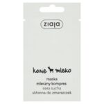 Kozie mleko maska mleczny kompres cera sucha 20x7ml