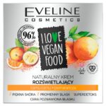 I Love Vegan Food naturalny krem rozświetlający Camu Camu + Pomarańcza 50ml