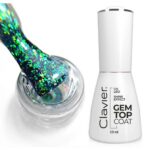 Luxury Gem Top Coat hybrydowy lakier nawierzchniowy G05 Emerald 10ml