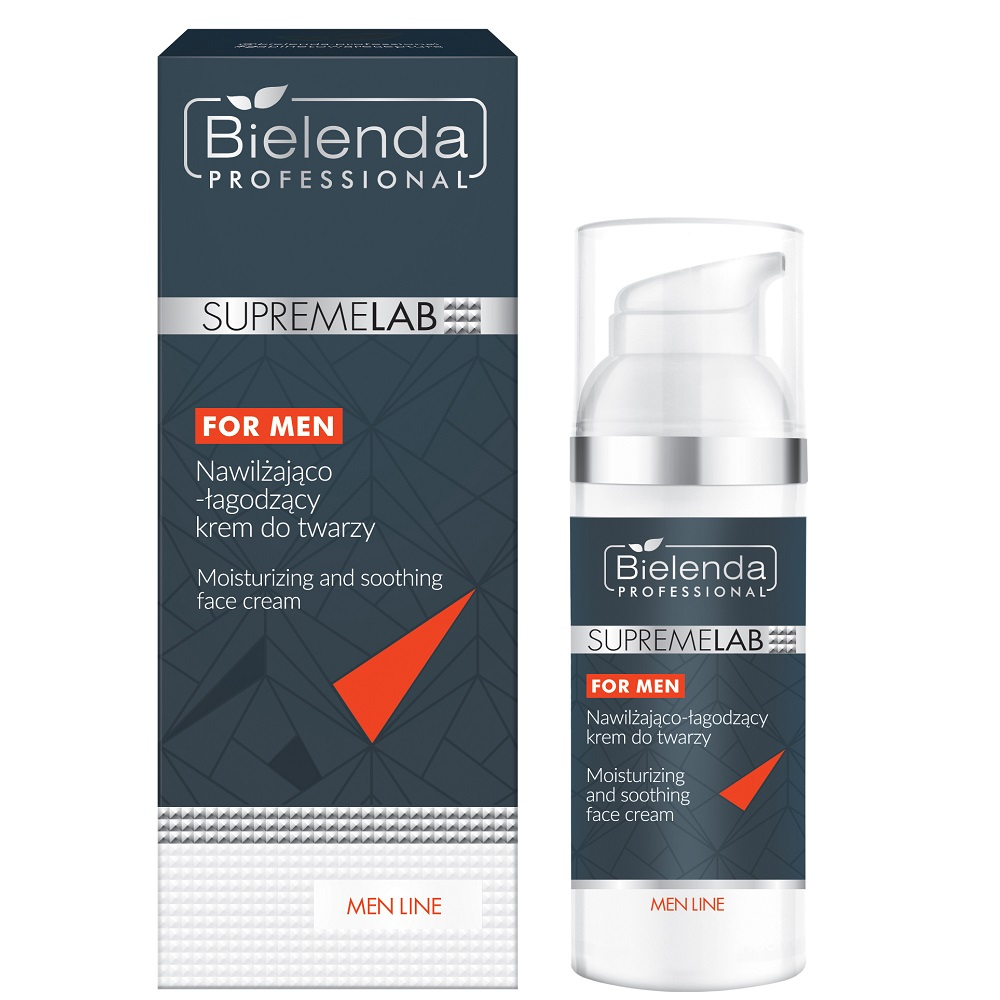 11757841665395507 SupremeLab Men Line nawilżająco-łagodzący krem do twarzy 50ml - obrazek 1