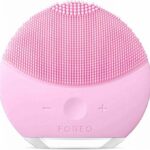 Luna Mini 2 szczoteczka soniczna do oczyszczania twarzy z efektem masującym Pearl Pink