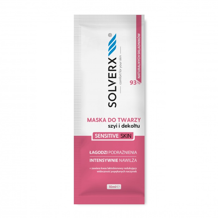 117711683885175 Sensitive Skin maska łagodząca do twarzy skóra wrażliwa i naczynkowa 10ml - obrazek 1