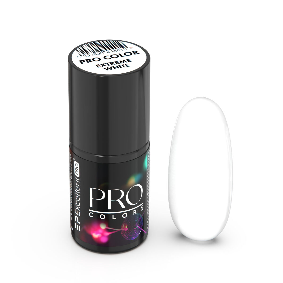 11782221762640830 Pro Colors lakier hybrydowy 69 Extreme White 7g - obrazek 1
