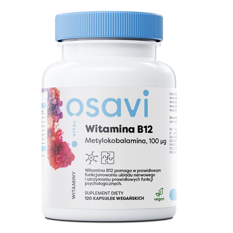 11880461717786807 Witamina B12 100mcg suplement diety 120 kapsułek - obrazek 1