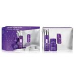 Wrinkle Fighting Routine zestaw serum do twarzy 30ml + krem do twarzy 15ml + krem pod oczy 5ml + kosmetyczka