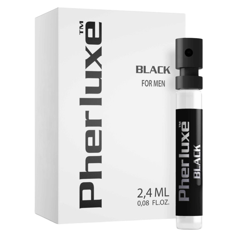 11974771752506718 Pherluxe Black For Men feromony spray 2.4ml - obrazek 1