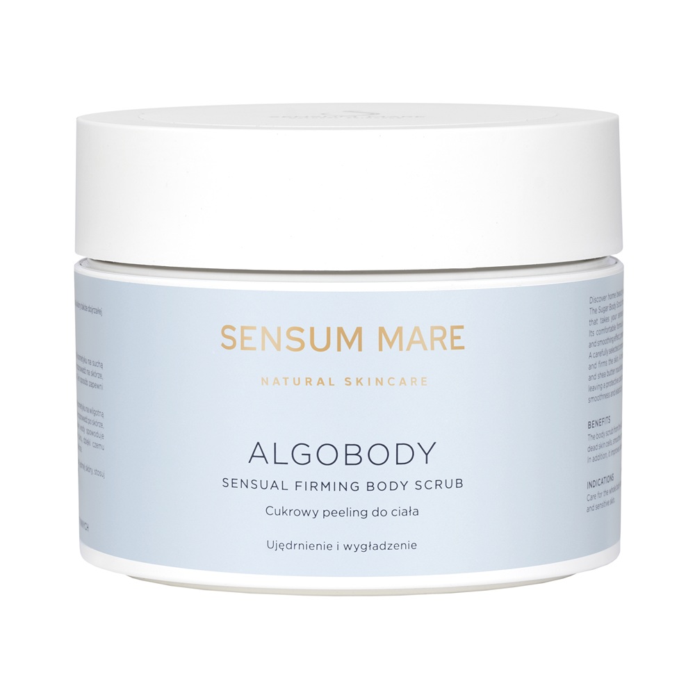 1200401774011240 Algobody ujędrniający cukrowy peeling do ciała 300ml - obrazek 1