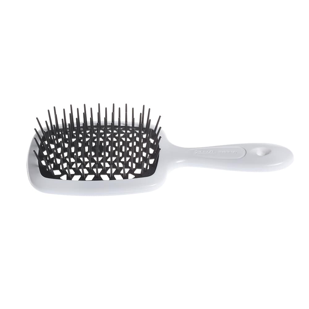 12028221678876980 Superbrush szczotka fryzjerska do rozczesywania włosów Biało-Czarna - obrazek 1