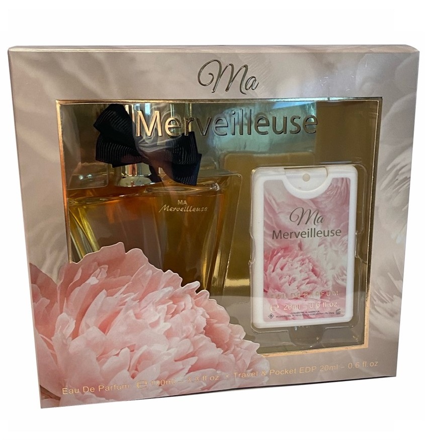 12115761680518771 Ma Merveilleuse zestaw woda perfumowana spray 100ml + woda perfumowana spray 20ml - obrazek 1