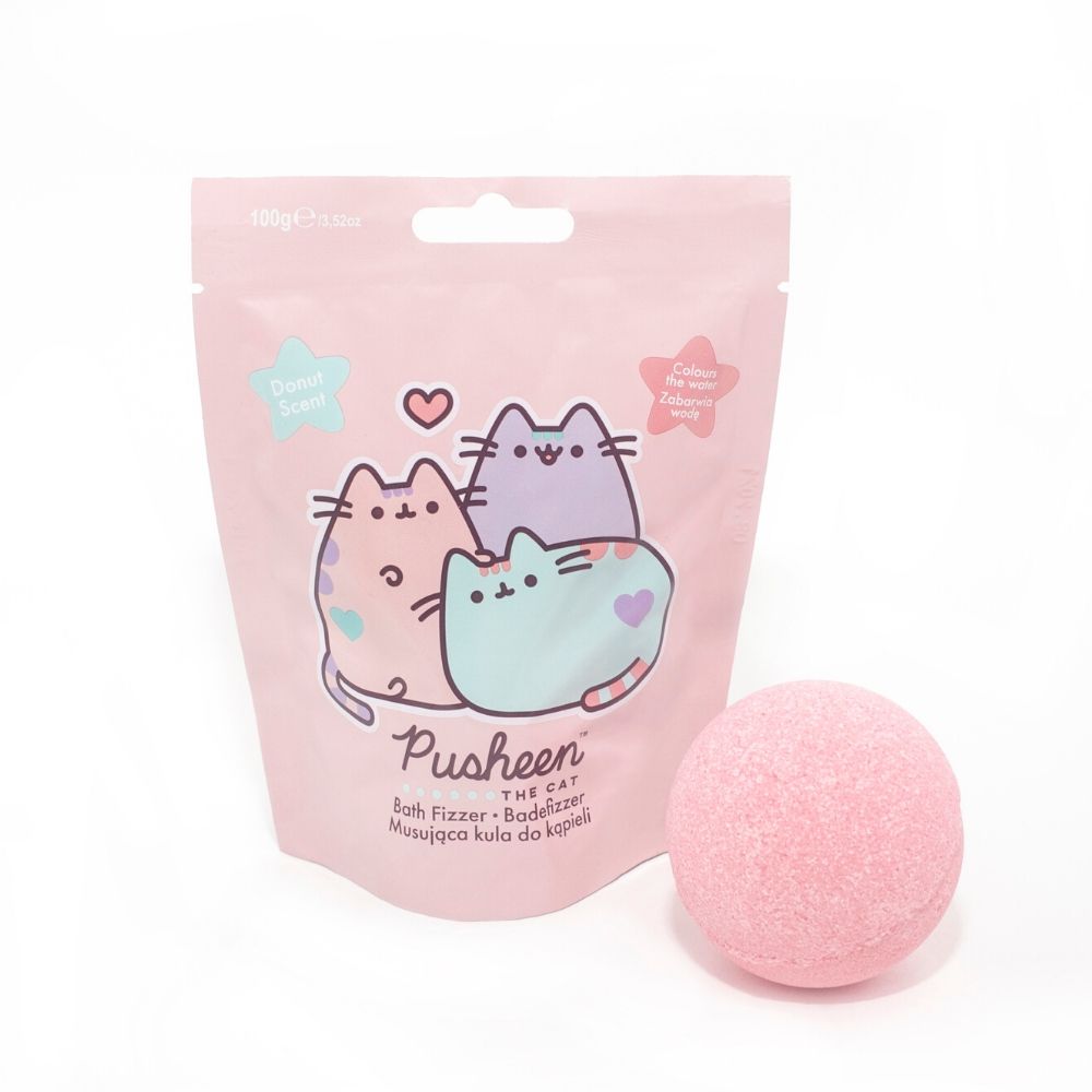 12144781622113820 Bath Fizzer musująca kula do kąpieli Truskawka 100g - obrazek 1