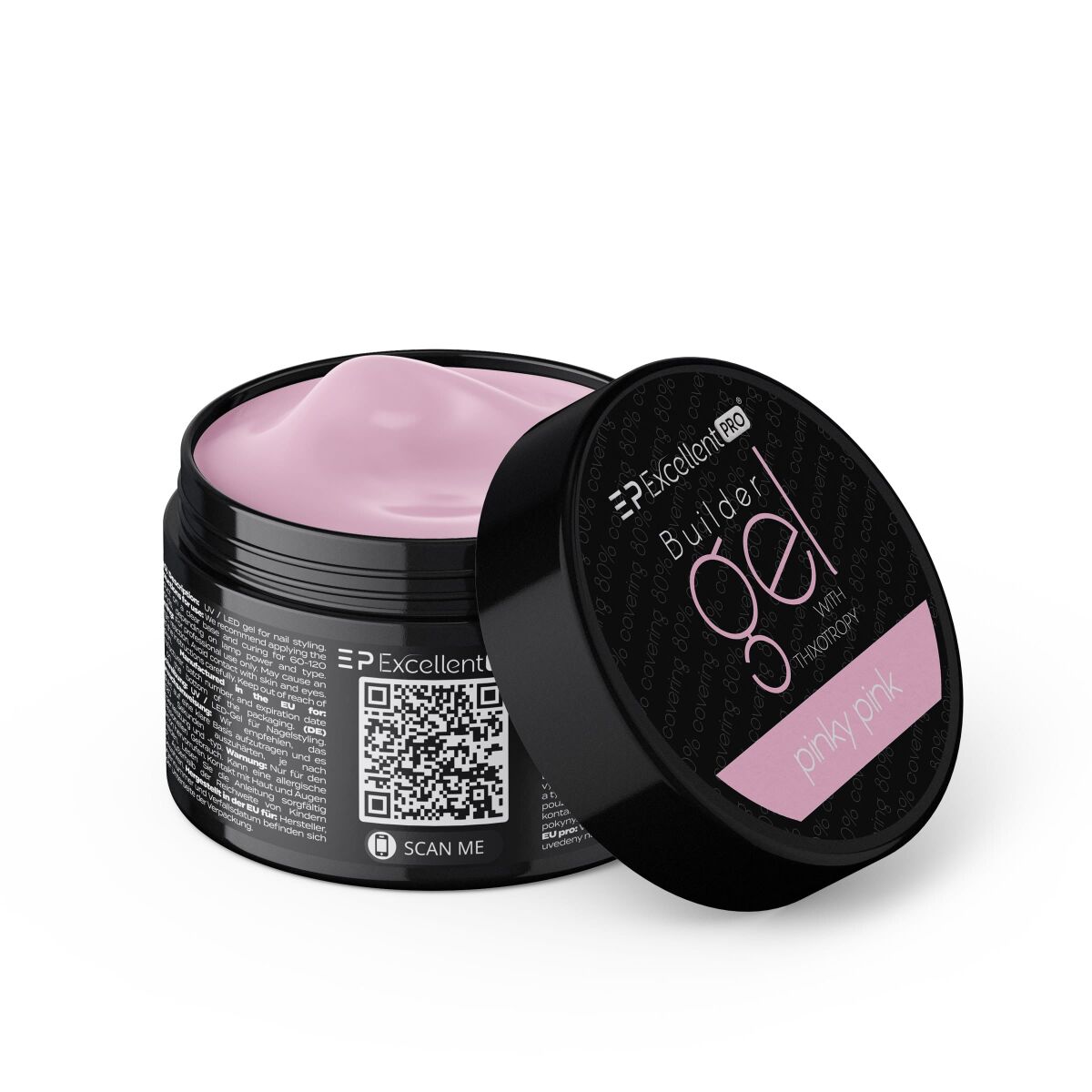 Kozubek.info for Excellent PRO Builder Gel With Thixotropy żel budujący Pinky Pink 50g - obrazek 1
