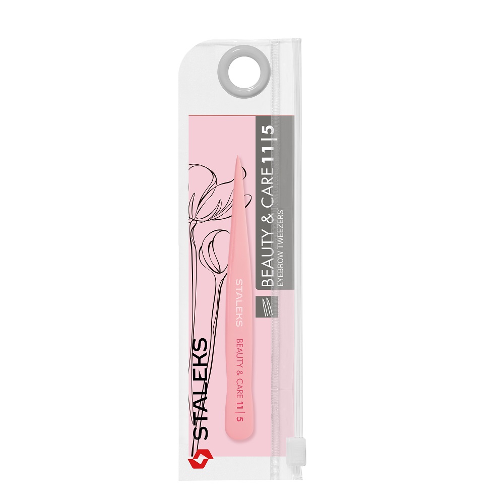 12270051744391242 Beauty&Care pęseta punktowa do brwi TBC-11/5 - obrazek 1