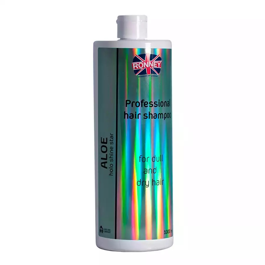 12290631695911801 Aloe Holo Shine Star Professional Hair Shampoo szampon nawilżający do włosów matowych i suchych 1000ml - obrazek 1
