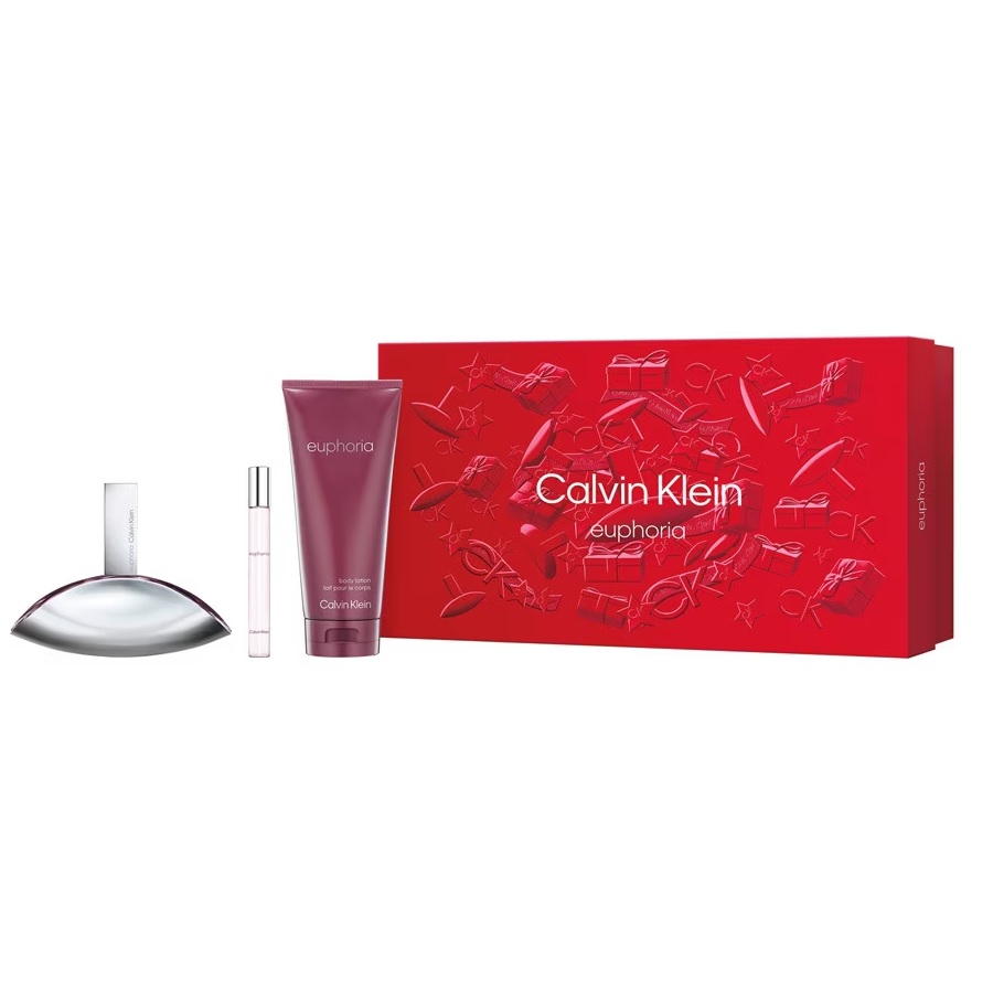 12305831699647617 Euphoria zestaw woda perfumowa spray 100ml + balsam do ciała 200ml + woda perfumowana spray 10ml - obrazek 1