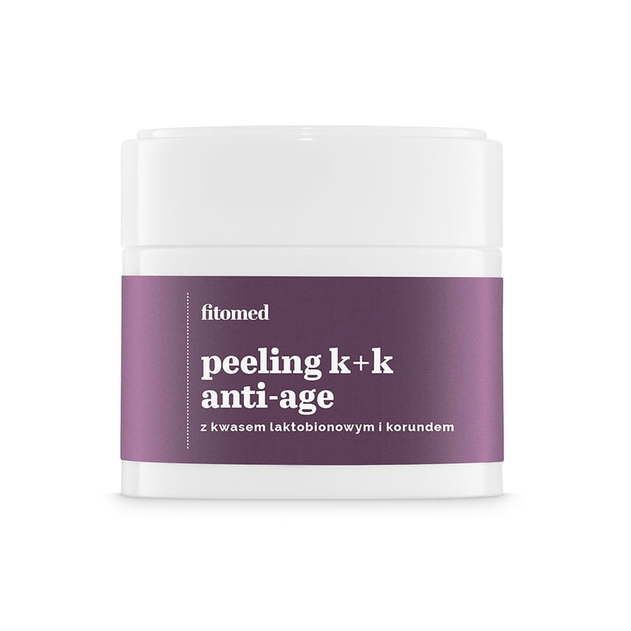 1237211659500344 Peeling K+K anti-age z kwasem laktobionowym i korundem 50g - obrazek 1
