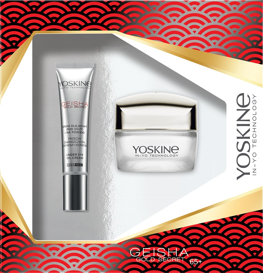 12403401665717658 Geisha Gold Secret zestaw krem na dzień i noc 65+ 50ml + krem pod oczy 15ml - obrazek 1