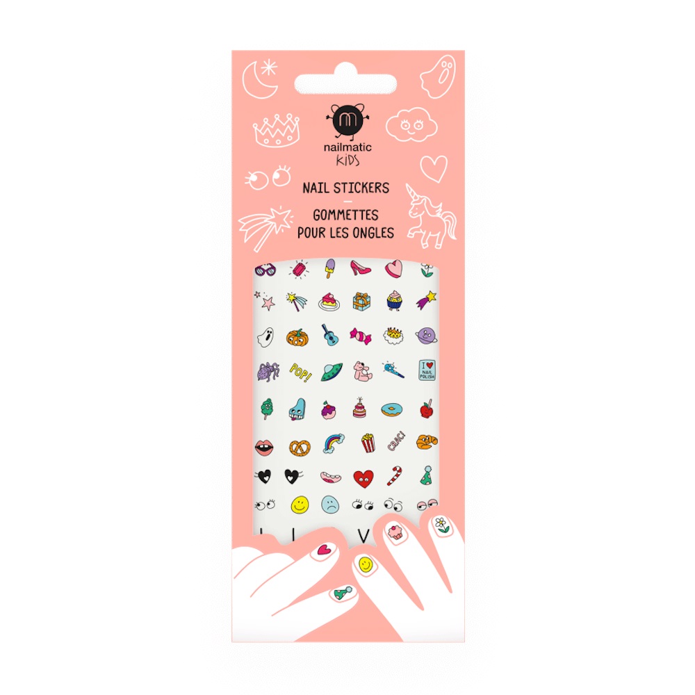 12447801636118538 Kids Nail Stickers naklejki na paznokcie dla dzieci Magic Nails - obrazek 1