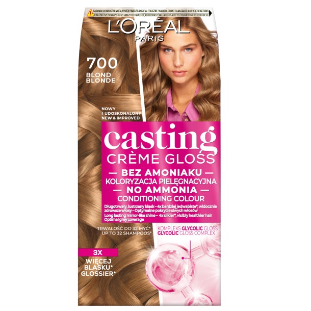12460251745330139 Casting Creme Gloss farba do włosów 700 Blond - obrazek 1