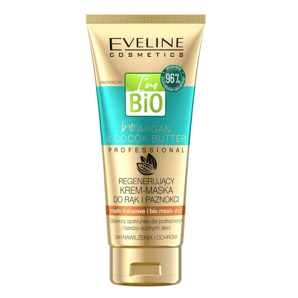 12464341604389331 Bio Argan & Cocoa Butter regenerujący krem-maska do rąk i paznokci 100ml - obrazek 1