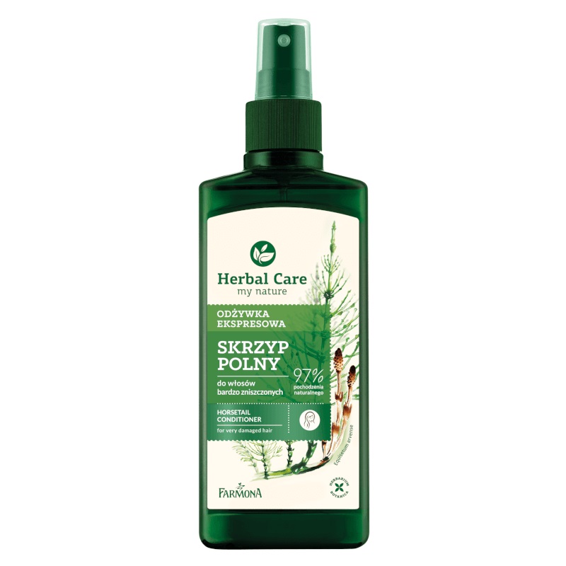 12782041714994645 Herbal Care Skrzyp Polny odżywka ekspresowa do włosów bardzo zniszczonych 200ml - obrazek 1