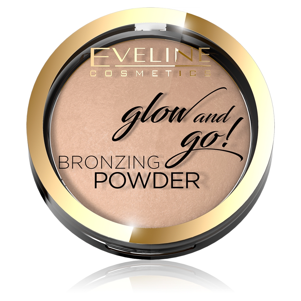 12958061647435412 Glow And Go! Bronzing Powder puder brązujący w kamieniu 01 Go Hawaii 8.5g - obrazek 1