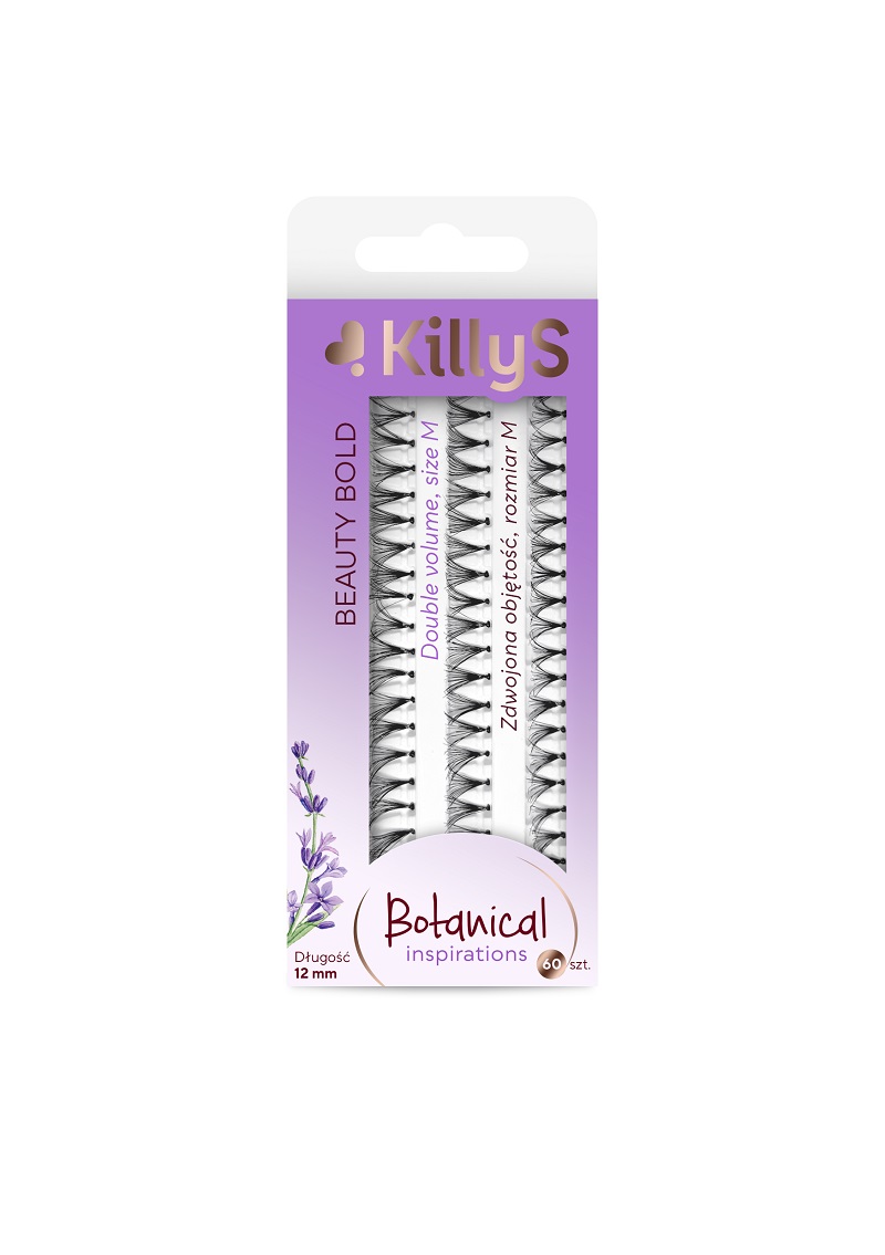 12965201614674636 Botanical Inspirations Beauty Bold kępki sztucznych rzęs zdwojona objętość rozmiar M - obrazek 1