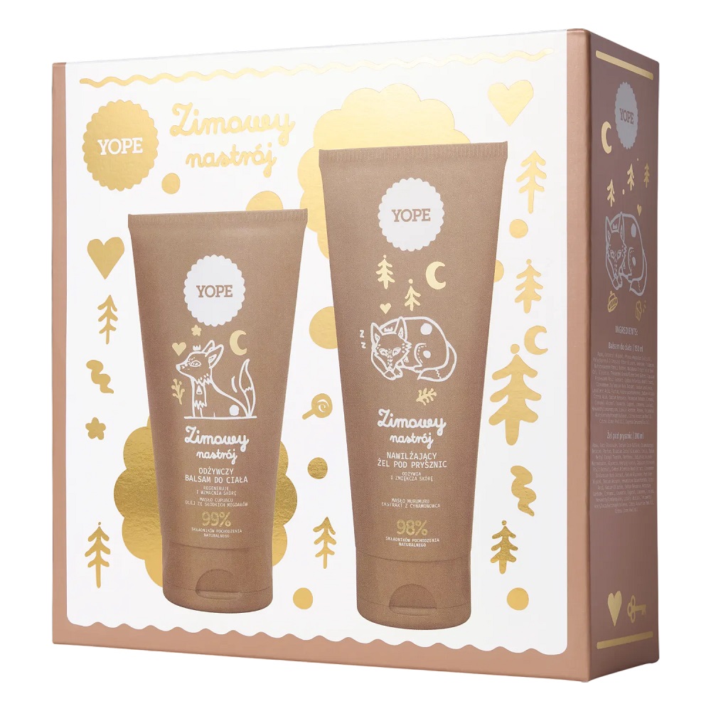12967211761492666 Zimowy Nastrój zestaw żel pod prysznic 200ml + balsam do ciała 150ml - obrazek 1