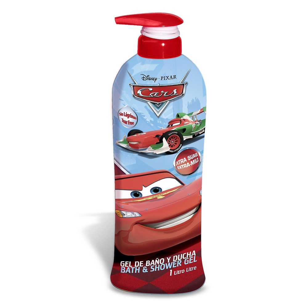 13132821626686372 Auta 2in1 Shower Gel & Shampoo żel do mycia i szampon dla dzieci 1000ml - obrazek 1