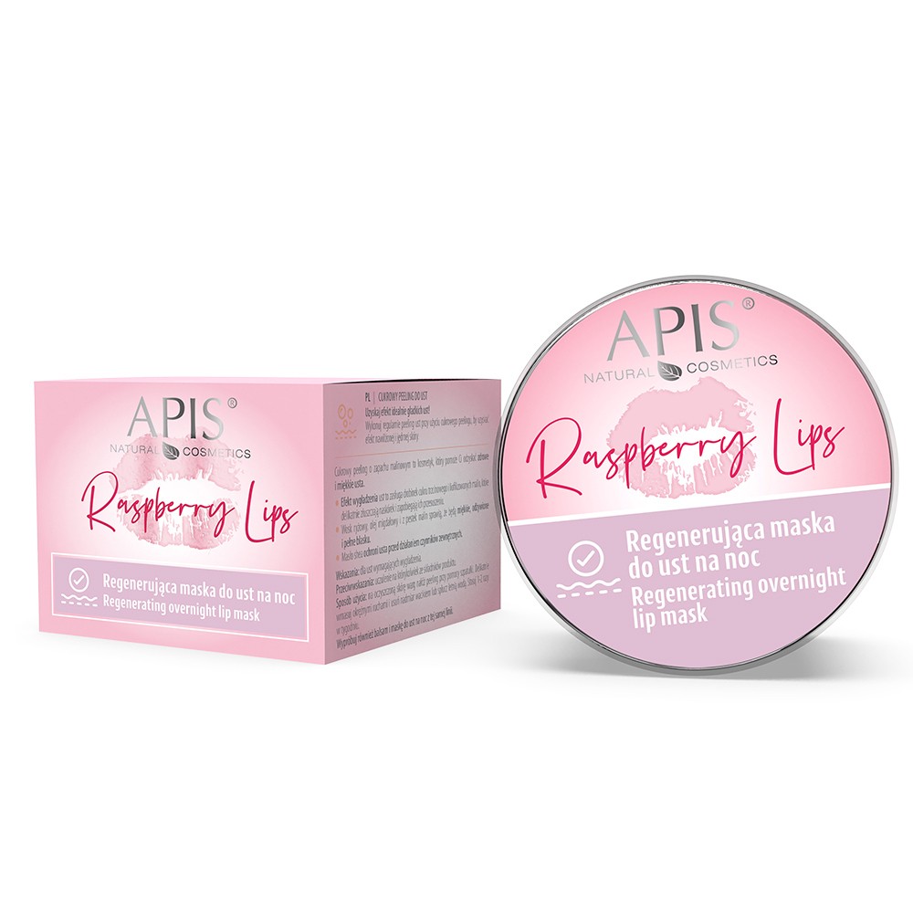 13216551698239738 Raspberry Lips regenerująca maska do ust na noc 10ml - obrazek 1