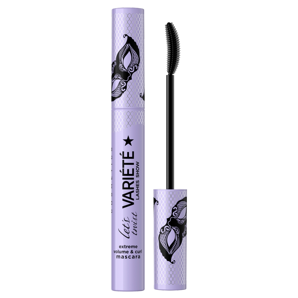 13341861651215650 Variete Let's Twist tusz dający efekt spektakularnego wachlarza rzęs Black 10ml - obrazek 1