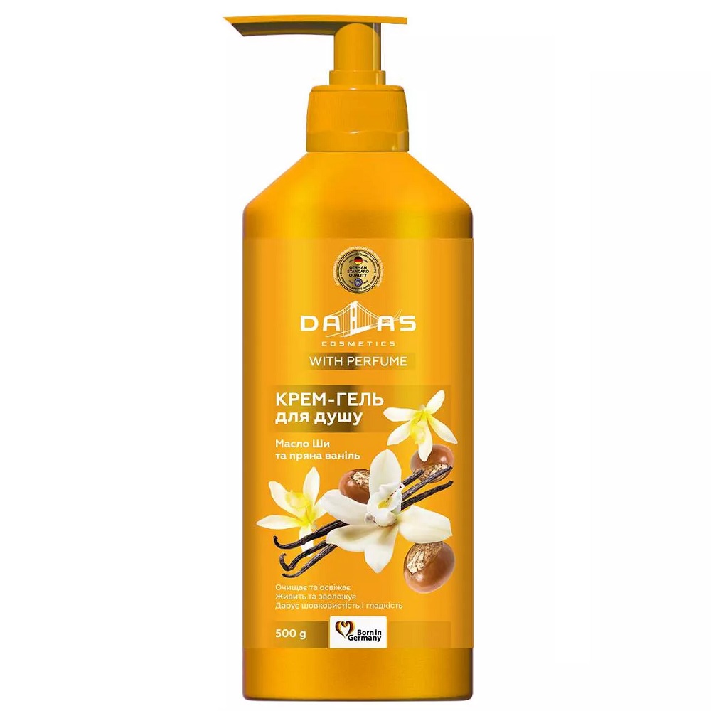 13404061701937750 Żel pod prysznic Masło Shea i Wanilia 500g - obrazek 1