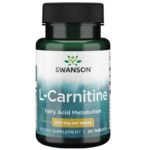 L-Carnitine - L-Karnityna 500mg suplement diety wspomagający spalanie tłuszczu i pracę mięśni 30 tabletek