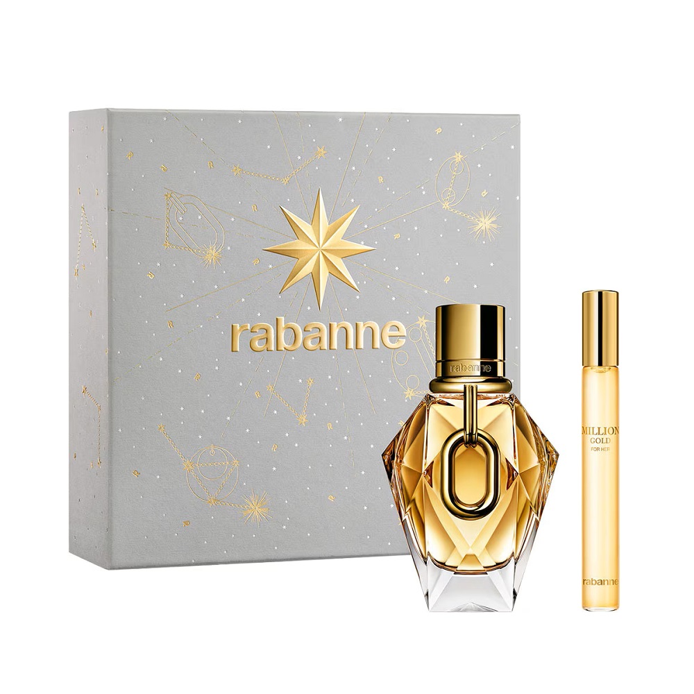 1349641778487869 Million Gold For Her zestaw woda perfumowana spray 50ml + woda perfumowana spray 10ml - obrazek 1