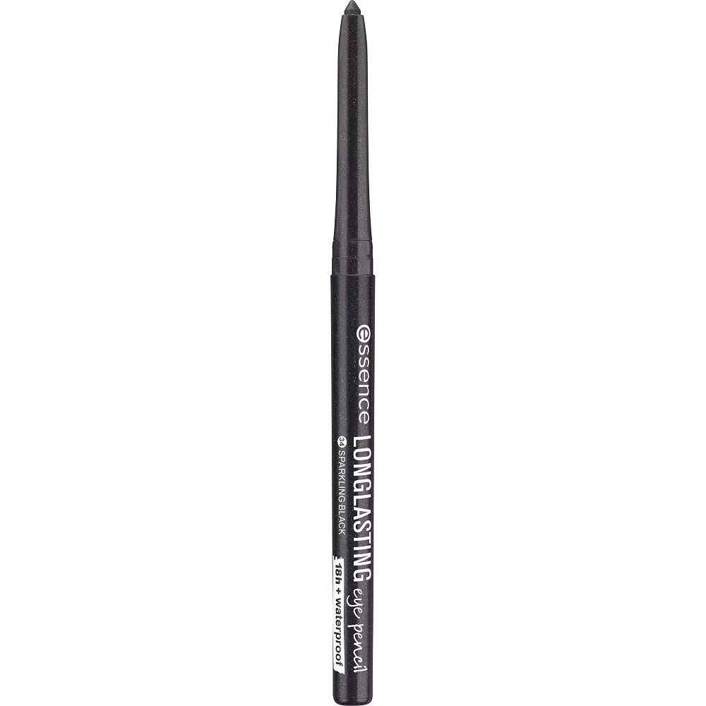13501641715074058 Long Lasting Eye Pencil kredka do oczu 34 Sparkling Black 0.28g - obrazek 1