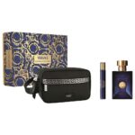 Pour Homme Dylan Blue zestaw woda toaletowa spray 100ml + woda toaletowa spray 10ml + kosmetyczka