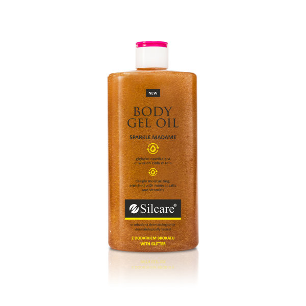 13720641597303867 Body Gel Oil oliwka w żelu do ciała Sparkle Madame 300ml - obrazek 1