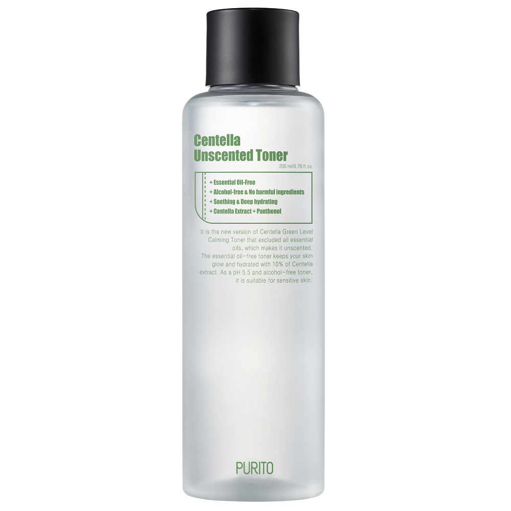 13741991676287721 Centella Unscented Toner bezzapachowy toner z ekstraktem z wąkroty azjatyckiej 200ml - obrazek 1