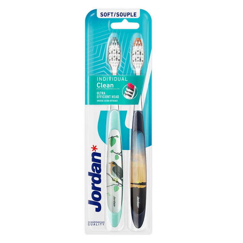 13766361652344759 Individual Clean szczoteczka do zębów Miękka 2szt. - obrazek 1
