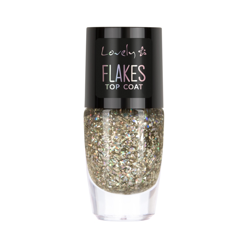 13795851700660609 Flakes Top Coat lakier do paznokci 1 8ml - obrazek 1