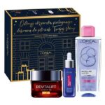 Revitalift Laser zestaw serum na noc 30ml + krem na dzień SPF25 50ml + płyn micelarny 200ml