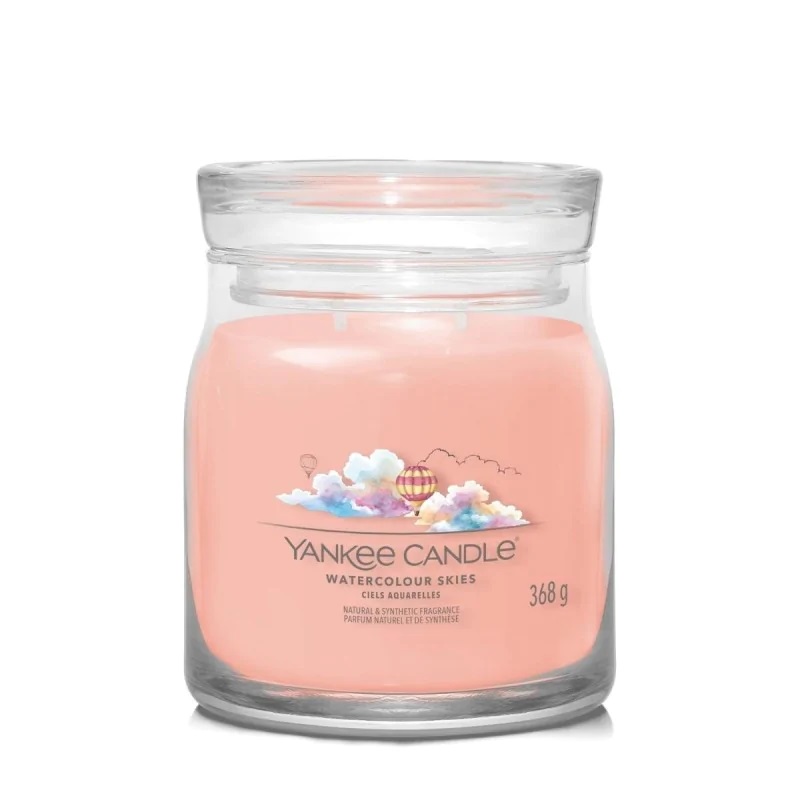 13859101747235749 Średnia świeca zapachowa Watercolour Skies 368g - obrazek 1