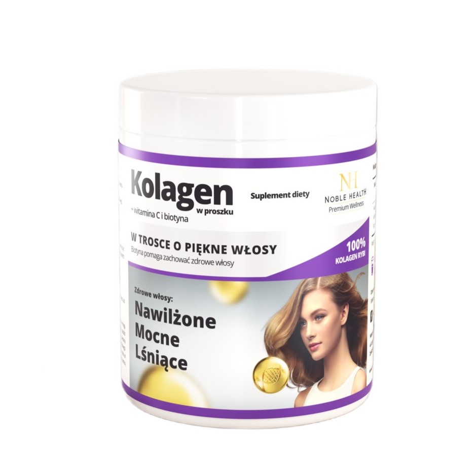 13888511711462757 Kolagen + Witamina C i Biotyna w proszku suplement diety 100g - obrazek 1