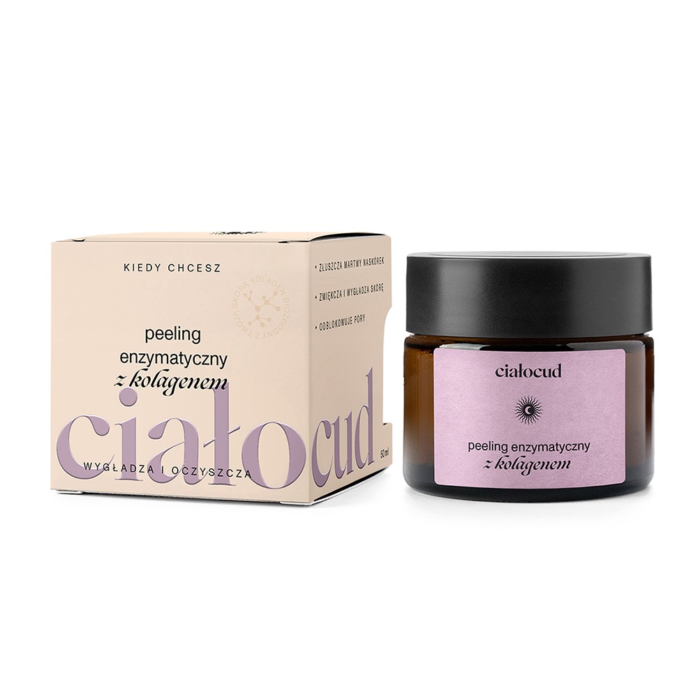 14059741697711592 Ciałocud peeling enzymatyczny z kolagenem 50ml - obrazek 1