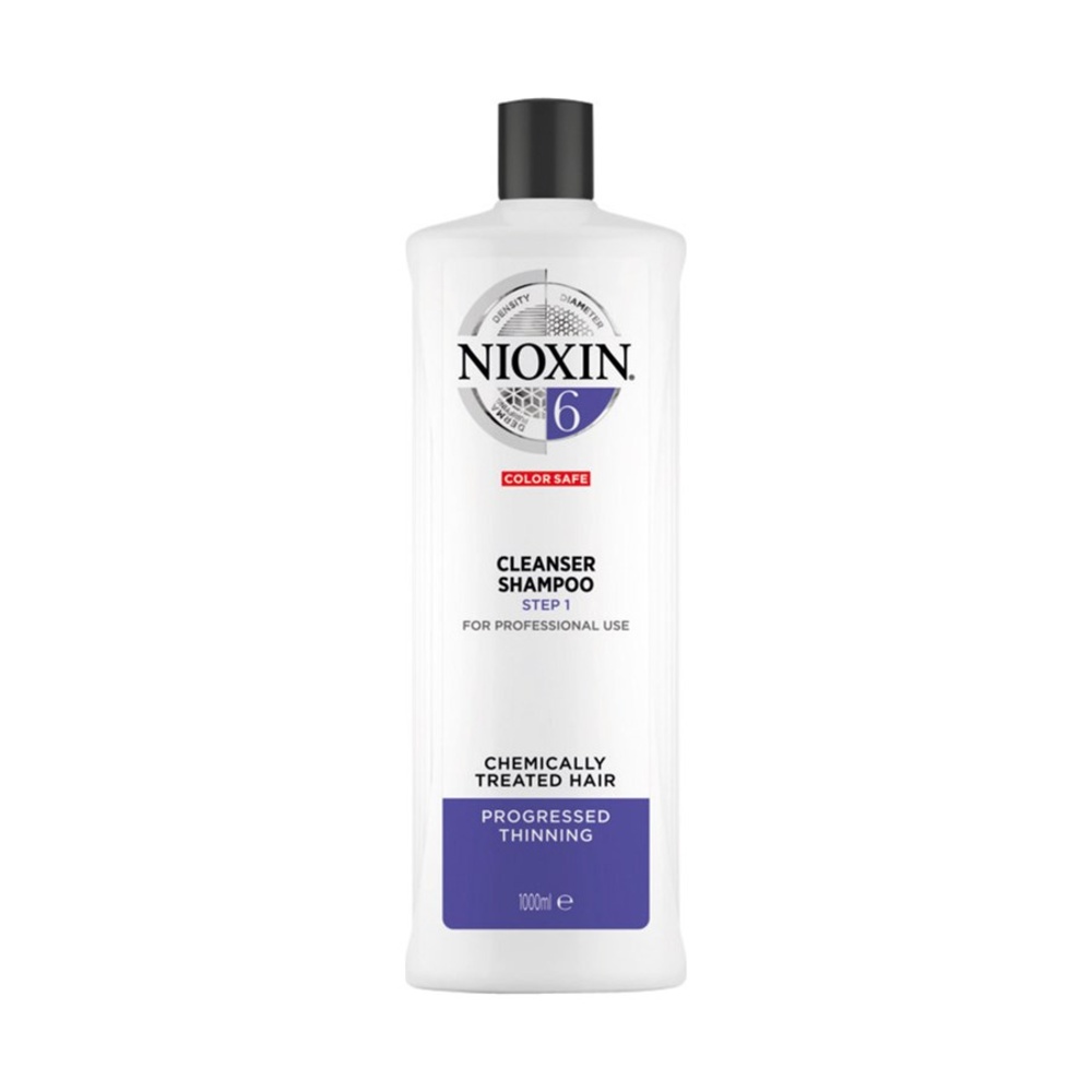 1406551656326519 System 6 Cleanser Shampoo oczyszczający szampon do włosów po zabiegach chemicznych znacznie przerzedzonych 1000ml - obrazek 1