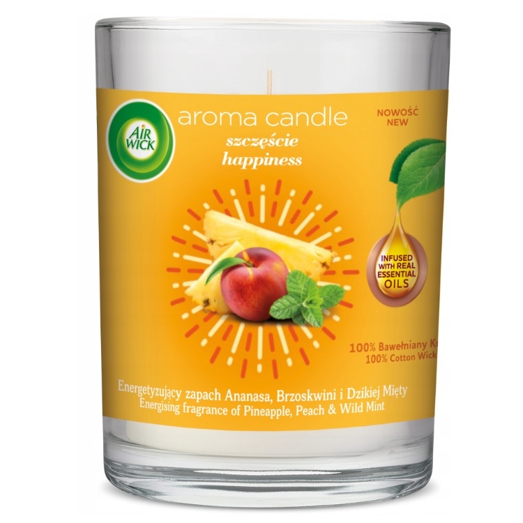140821698655984 Aroma Candle świeca zapachowa Szczęście 220g - obrazek 1