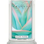 Duża świeca zapachowa z dwoma knotami Agave Pastel 623g