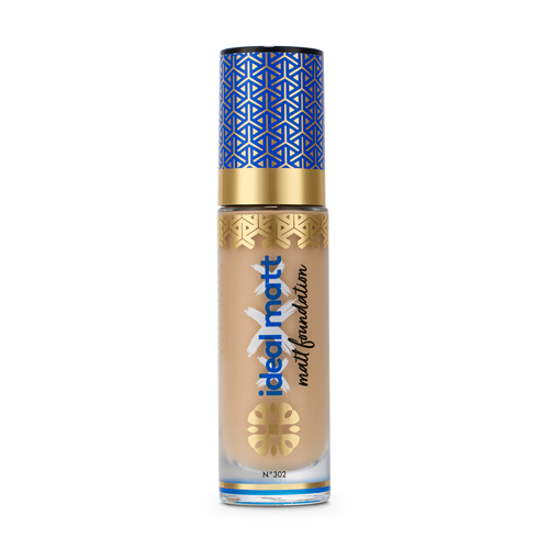 14135111664447765 Ideal Matt Mattifying Foundation mineralny podkład matujący 302 Light Sun 30ml - obrazek 1