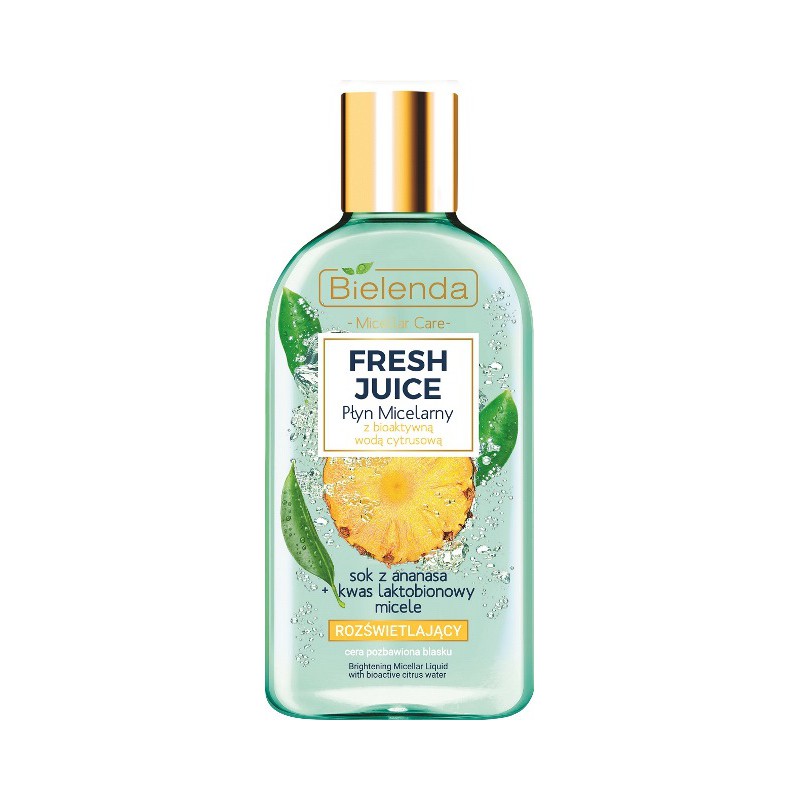 14143891587470700 Fresh Juice płyn micelarny rozświetlający z wodą cytrusową Ananas 100ml - obrazek 1
