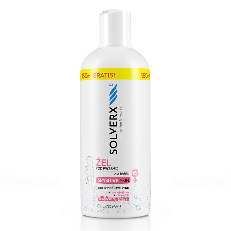 14232711684143415 Sensitive Skin for Women żel pod prysznic skóra wrażliwa 400ml - obrazek 1
