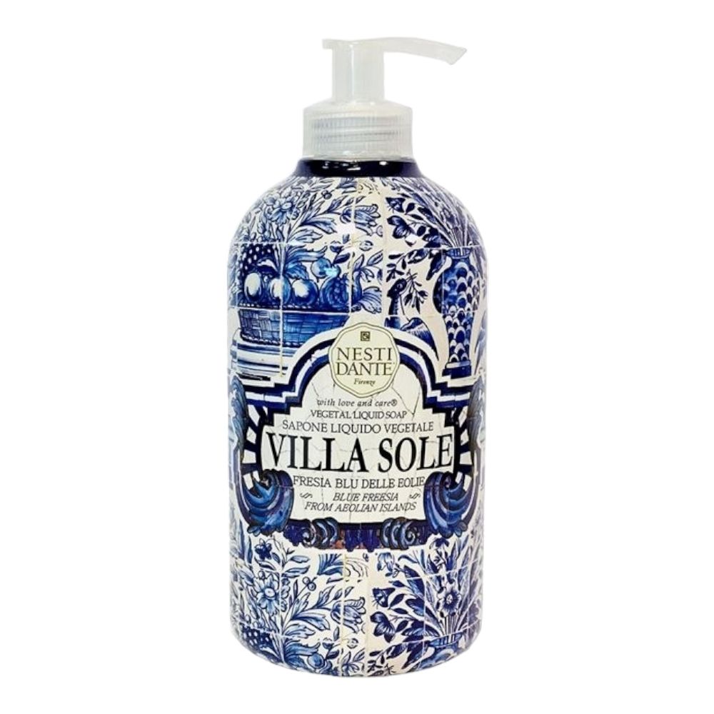 14234151711344432 Villa Sole Fresia Blu Delle Eolie mydło w płynie 500ml - obrazek 1